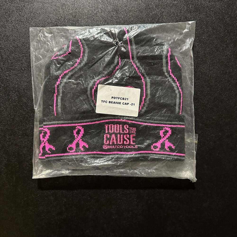 Matco Tools Tools For The Cause Breast Cancer Awareness Beanie Cap